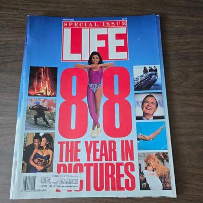 1988 Life magazines - Olympians - 150 years of photography - Gone with the wind - Peewee Herman