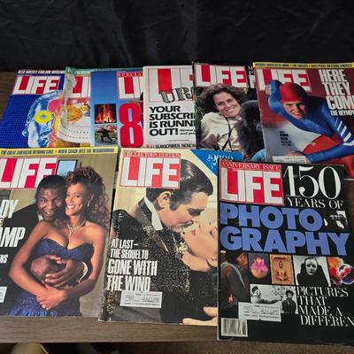 1988 Life magazines - Olympians - 150 years of photography - Gone with the wind - Peewee Herman