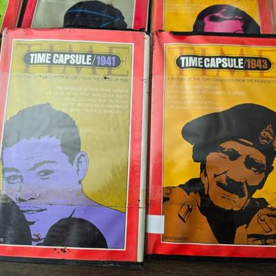 Vintage books, primarily from the Lands and Peoples series and Time Capsule - issues from Time-Life Books and others