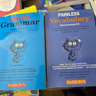 Collection of teacher guides, History, Books with more than 1 copy, posters, and other things teachers can use