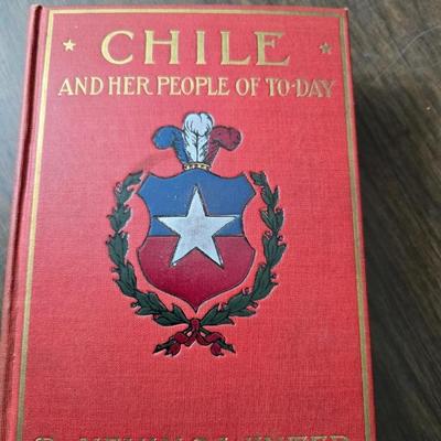 Vintage books - mostly all history - History of Europe - Chile - Thesaurus of English words and others