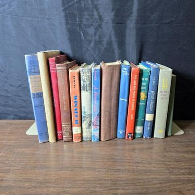 Vintage books - mostly stories - Life among the Apache - Riddles of many lands - Winabojo - Tamarack Tree and other great stories