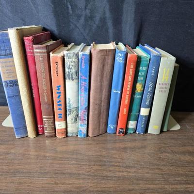 Vintage books - mostly stories - Life among the Apache - Riddles of many lands - Winabojo - Tamarack Tree and other great stories