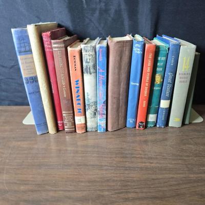 Vintage books - mostly stories - Life among the Apache - Riddles of many lands - Winabojo - Tamarack Tree and other great stories