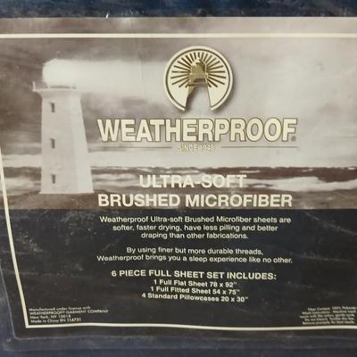 Brand new Homedics sound spa alarm clock with projectable time - and a new Full size 6-piece sheet set