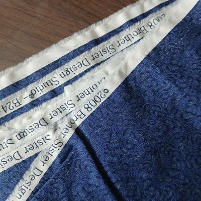 Crafting supplies - Faux greenery - small wooden baskets - Beautiful Quilt that needs finished - fabric and more