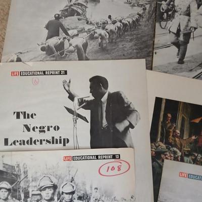 Two boxes total - Newsweek and National Geographic magazine back issues