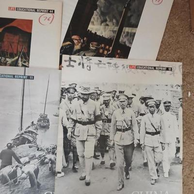 Two boxes total - Newsweek and National Geographic magazine back issues