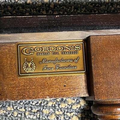 Vintage Hexagon Glass End Table. Gordon’s Johnson City, Tennesse Table