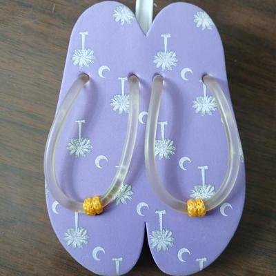 Brand new Libman sponge mop with new libman broom and dust pan and a flipflop fly swatter