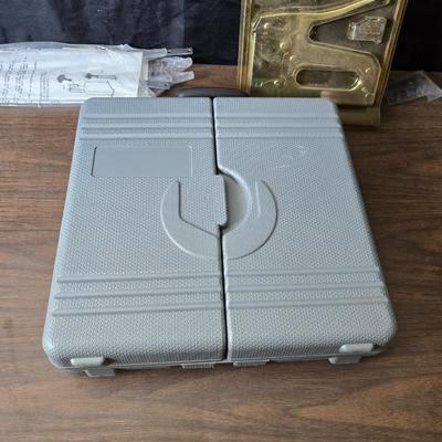 Tools for the garage - new stapler - 7.5 volt black & decker tool kit with drill, saw, screwdriver and flashlight - and tool kit with...