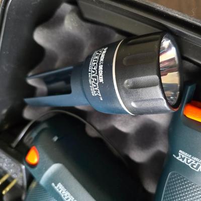 Tools for the garage - new stapler - 7.5 volt black & decker tool kit with drill, saw, screwdriver and flashlight - and tool kit with...