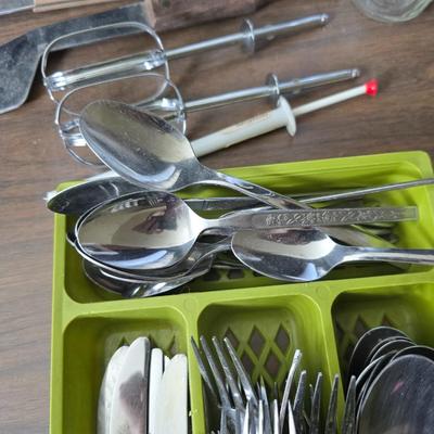 Swivel storage - lazy Susans - Flatware - and kitchen utensils and gadgets