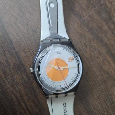 Assortment of collectibles - vintage guitar strings - vintage lighter - trinket boxes - vintage vase - brand new smart bracelet and more