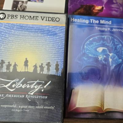 Grouping of media - DVDS and Books on tape