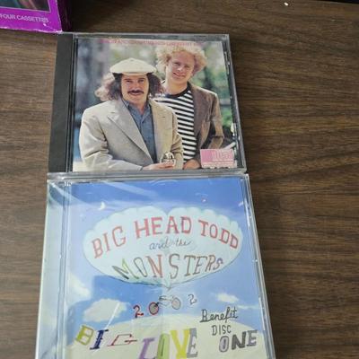 Grouping of media - DVDS and Books on tape