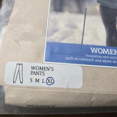 Vintage blue bomber jacket - with new Borg leather gloves - new long under ware - scarf - hat and more