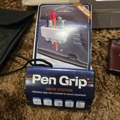 Large variety of office supplies - large corkboard - organizing trays - notebooks - organizing - atomic clock and much more