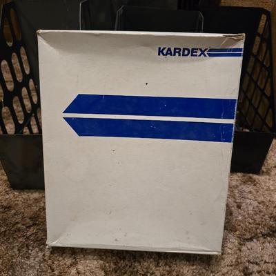 Large variety of office supplies - large corkboard - organizing trays - notebooks - organizing - atomic clock and much more