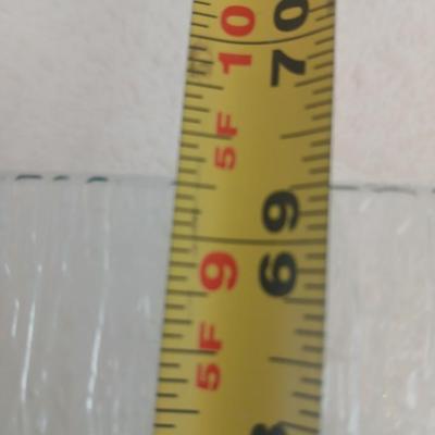 Glass frosted Shower doors with white trim