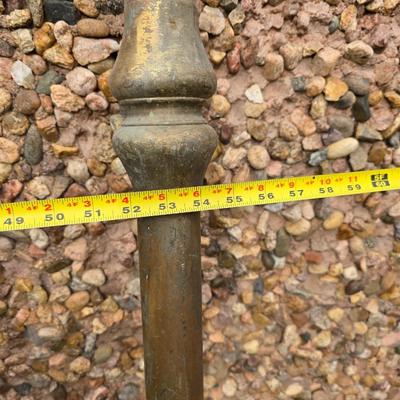 Antique brass bed frame