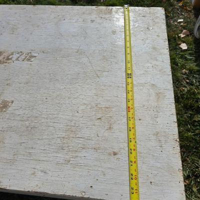 Large livestock show box - Tack storage - Grain bin - Many other uses Large wooden trunk