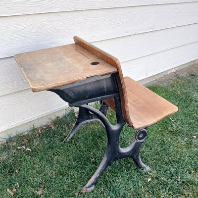 Antique wooden desk