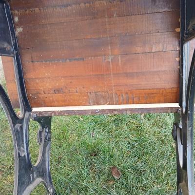 Antique wooden desk