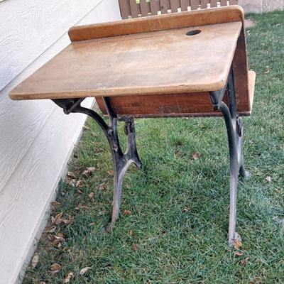 Antique wooden desk