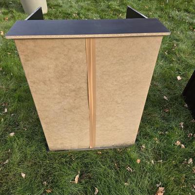 Small narrow storage cabinet