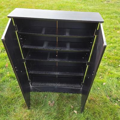 Small narrow storage cabinet