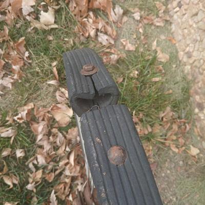 Antique hand driven garden plow