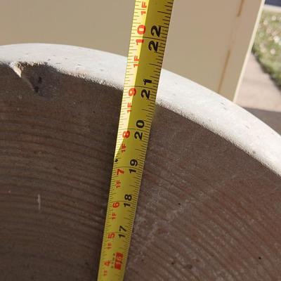 Antique foot-powered grindstone