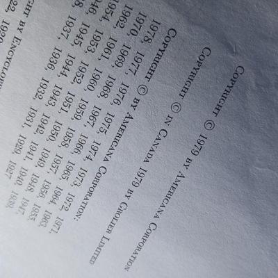 Set of The encyclopedi of Americana International edition - discarded library set