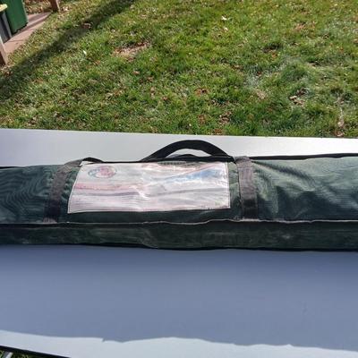 Bass Pro Folding portable cot in storage bag