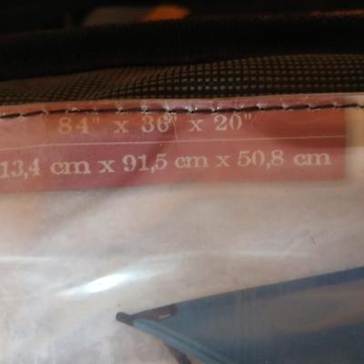 Bass Pro Folding portable cot in storage bag