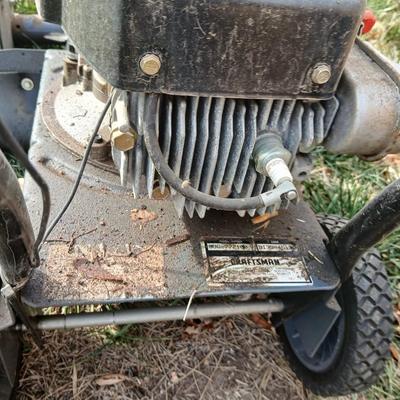 Craftsman 3.5 HP edger with gas can
