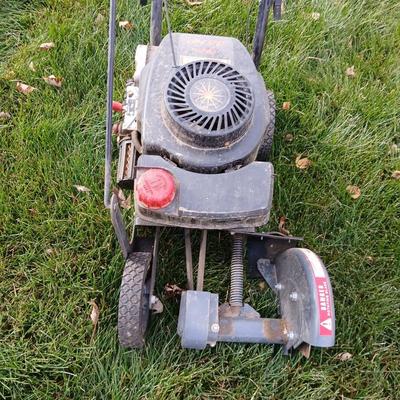 Craftsman 3.5 HP edger with gas can