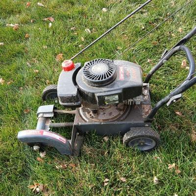 Craftsman 3.5 HP edger with gas can