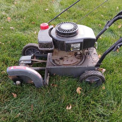 Craftsman 3.5 HP edger with gas can