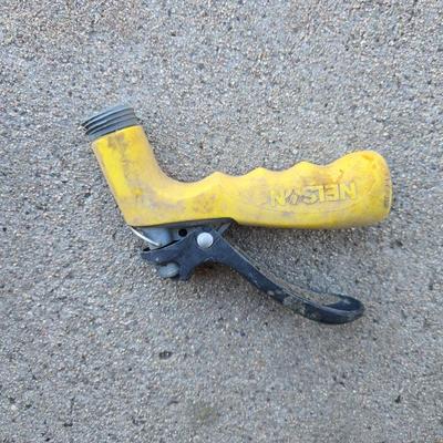 Gardening items - flowerpots - sprinkler - weed eater twine - hand tools - flags - new gate latch - gloves and more