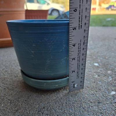 Gardening items - flowerpots - sprinkler - weed eater twine - hand tools - flags - new gate latch - gloves and more