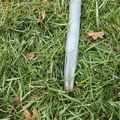 Tetherball on short pole, basketball and a hoola hoop