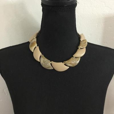 Vintage Bakelite type necklace