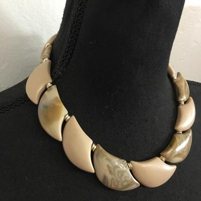 Vintage Bakelite type necklace