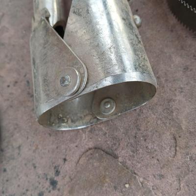 Livestock items - dehorner - trimmers - tagger - assortment of brushes and more