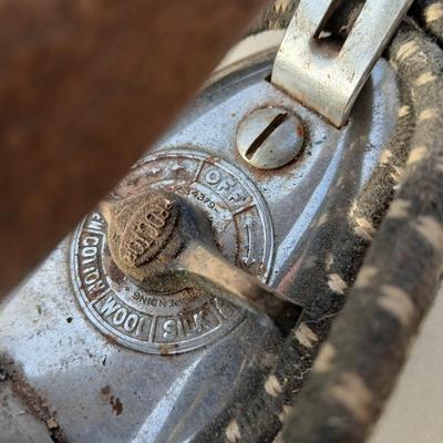 Vintage iron with Ironing board