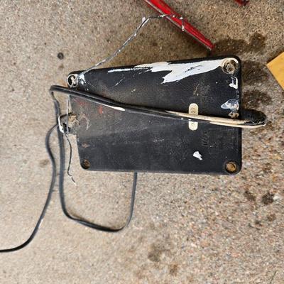 Livestock items - small electric clippers - hoof trimmers- small electric fence charger for pets