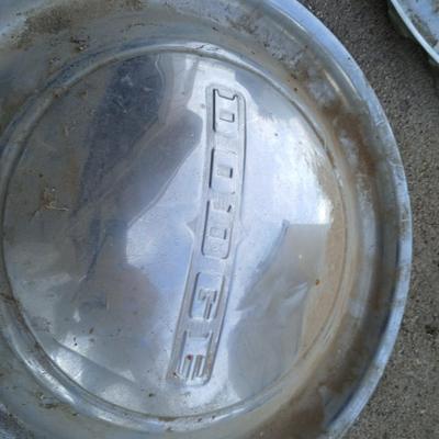 Old dodge hubcaps
