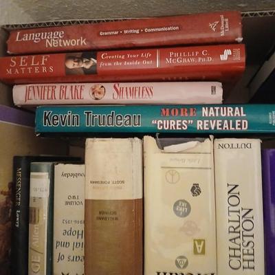 Boxes of Hardback books - 2 boxes full - The old Northwest - war of 1812 - The glory and the Dream - and other great titles